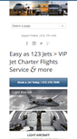 Mobile Screenshot of 123jets.net